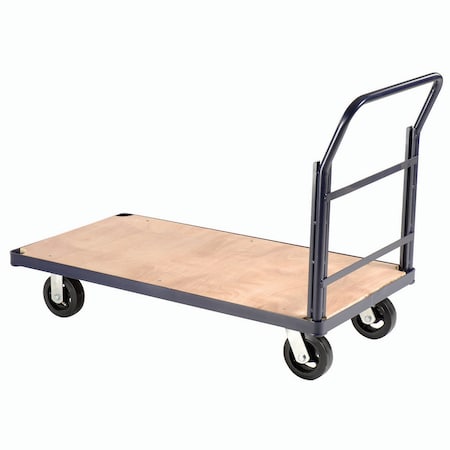 Global Industrial Flat Deck Truck, Eruo Style, 60 X 30, 2400 Lb. Capacity 952664